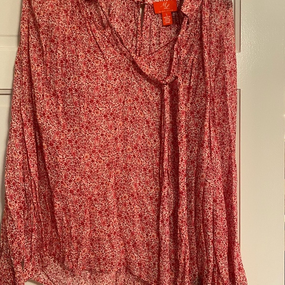 ML Monique Lhuillier Neck-Tie Blouse - Picture 7 of 8